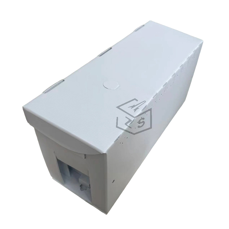 Priedušný perforovaný vlnitý plastový nuc box