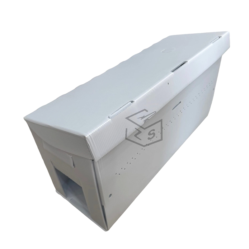 Priedušný perforovaný vlnitý plastový nuc box