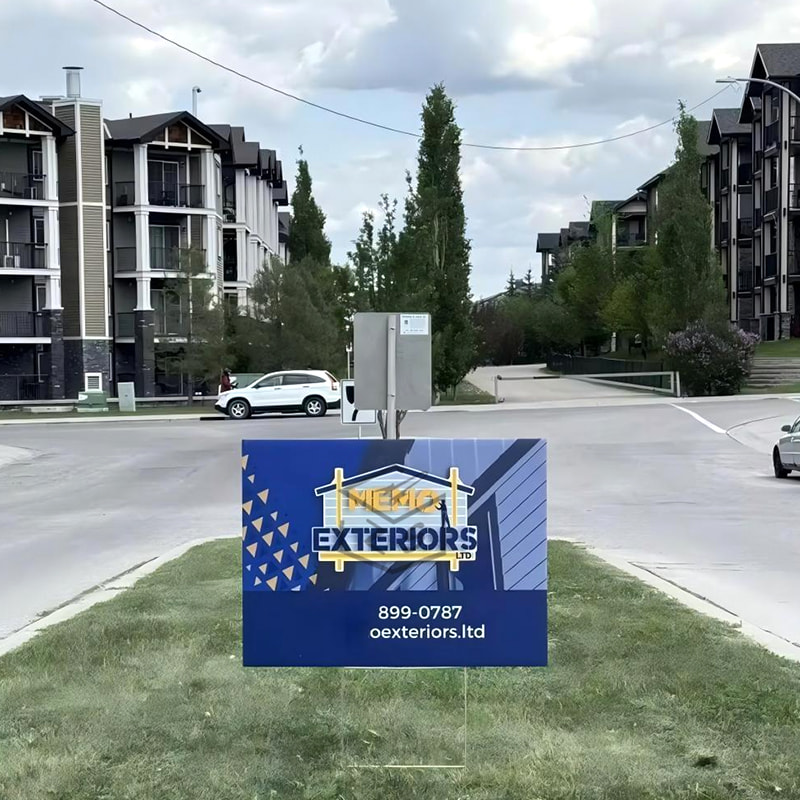 Vlnitá plastová značka na dvor odolný voči UV žiareniu